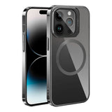Apple iPhone 15 Pro Max Kılıf M-safe Şarj Özellikli Standlı Zore Klon Kapak