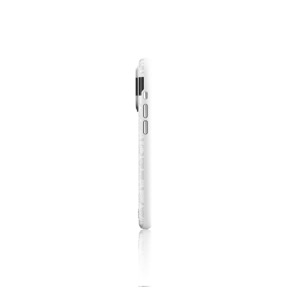 Apple iPhone 15 Pro Max Kılıf M-safe Şarj Özellikli Suni Deri Tasarımlı Desenli Pynana Print Serisi Kapak