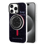 Apple iPhone 15 Pro Max Kılıf M-safe Şarj Özellikli Tak-Çıkar Pop Soketli Zore Tiktok Kapak