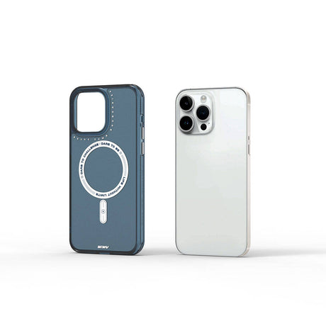 Apple iPhone 15 Pro Max Kılıf M-safe Şarj Özellikli Wiwu Basic Color J Serisi Kapak