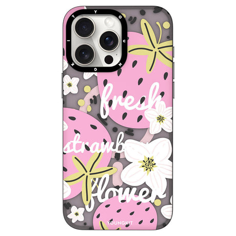 Apple iPhone 15 Pro Max Kılıf M-safe Şarj Özellikli Yaz Meyvesi Desenli Youngkit Fruity Flavour Serisi Kapak