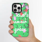 Apple iPhone 15 Pro Max Kılıf M-safe Şarj Özellikli Yaz Meyvesi Desenli Youngkit Fruity Flavour Serisi Kapak