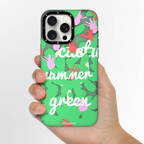 Apple iPhone 15 Pro Max Kılıf M-safe Şarj Özellikli Yaz Meyvesi Desenli Youngkit Fruity Flavour Serisi Kapak