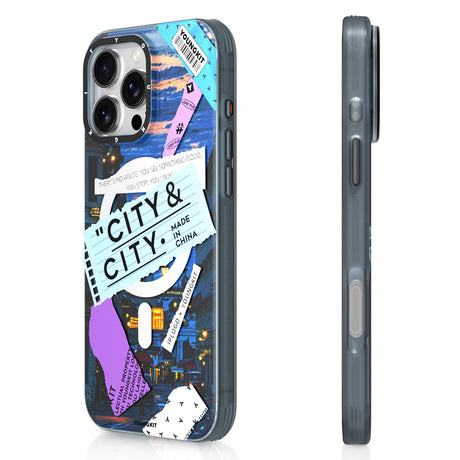 Apple iPhone 15 Pro Max Kılıf M-safe Şarj Özellikli Youngkit A-City Serisi Kapak
