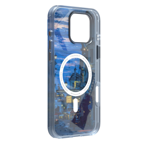 Apple iPhone 15 Pro Max Kılıf M-safe Şarj Özellikli Youngkit A-City Serisi Kapak