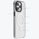 Apple iPhone 15 Pro Max Kılıf M-safe Şarj Özellikli YoungKit Crystal Color Serisi Kapak