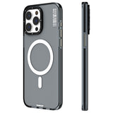 Apple iPhone 15 Pro Max Kılıf M-safe Şarj Özellikli YoungKit Crystal Color Serisi Kapak