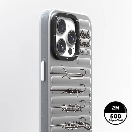 Apple iPhone 15 Pro Max Kılıf M-safe Şarj Özellikli Youngkit Fishing Serisi Kapak
