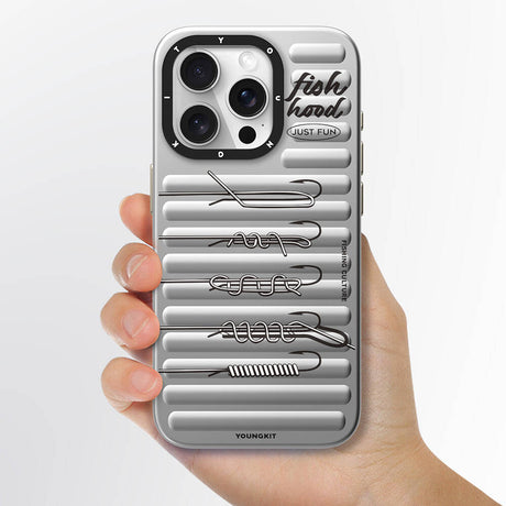 Apple iPhone 15 Pro Max Kılıf M-safe Şarj Özellikli Youngkit Fishing Serisi Kapak