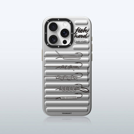 Apple iPhone 15 Pro Max Kılıf M-safe Şarj Özellikli Youngkit Fishing Serisi Kapak