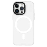 Apple iPhone 15 Pro Max Kılıf M-safe Şarj Özellikli Youngkit Hidden Sand Serisi Kapak