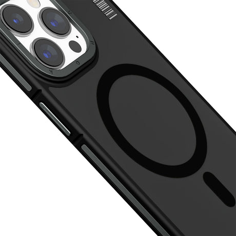 Apple iPhone 15 Pro Max Kılıf M-safe Şarj Özellikli Youngkit Rock Sand Serisi Kapak