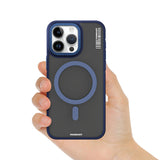 Apple iPhone 15 Pro Max Kılıf M-safe Şarj Özellikli Youngkit Rock Sand Serisi Kapak