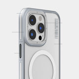 Apple iPhone 15 Pro Max Kılıf M-safe Şarj Özellikli Youngkit Rock Sand Serisi Kapak