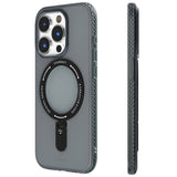Apple iPhone 15 Pro Max Kılıf M-safe Şarj Özellikli Youngkit Rock Serisi Kapak