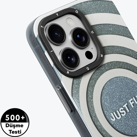 Apple iPhone 15 Pro Max Kılıf M-safe Şarj Özellikli Youngkit Star Dazzle Serisi Kapak