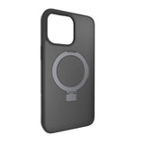 Apple iPhone 15 Pro Max Kılıf M-safe Şarj Özellikli Yüzük Standlı Lisanslı Switcheasy Magstand-M Kapak