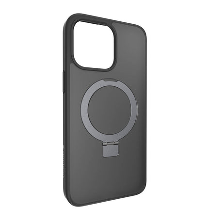 Apple iPhone 15 Pro Max Kılıf M-safe Şarj Özellikli Yüzük Standlı Lisanslı Switcheasy Magstand-M Kapak