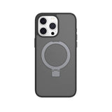 Apple iPhone 15 Pro Max Kılıf M-safe Şarj Özellikli Yüzük Standlı Lisanslı Switcheasy Magstand-M Kapak