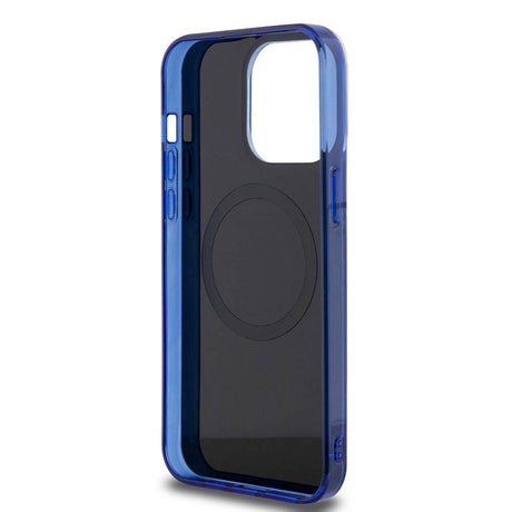 Apple iPhone 15 Pro Max Kılıf Mercedes Benz Orjinal Lisanslı M-safe Şarj Özellikli Çift Katmanlı Mini Yıldız Desenli Kapak