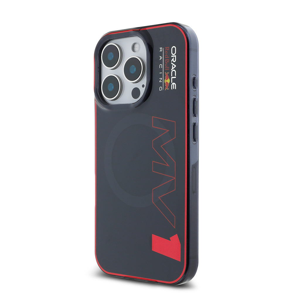 Apple iPhone 15 Pro Max Kılıf Redbull Orjinal Lisanslı M-safe Şarj Özellikli Çift Katmanlı Sert PC Büyük Boy MV Kapak