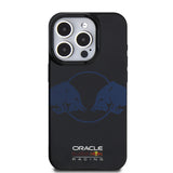 Apple iPhone 15 Pro Max Kılıf Redbull Orjinal Lisanslı M-safe Şarj Özellikli IML Çift Boğa Baskılı Sert PC Kapak
