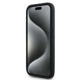 Apple iPhone 15 Pro Max Kılıf Redbull Orjinal Lisanslı M-safe Şarj Özellikli Kırmızı Halka ve Logo Kabartmalı PU Deri Kapak