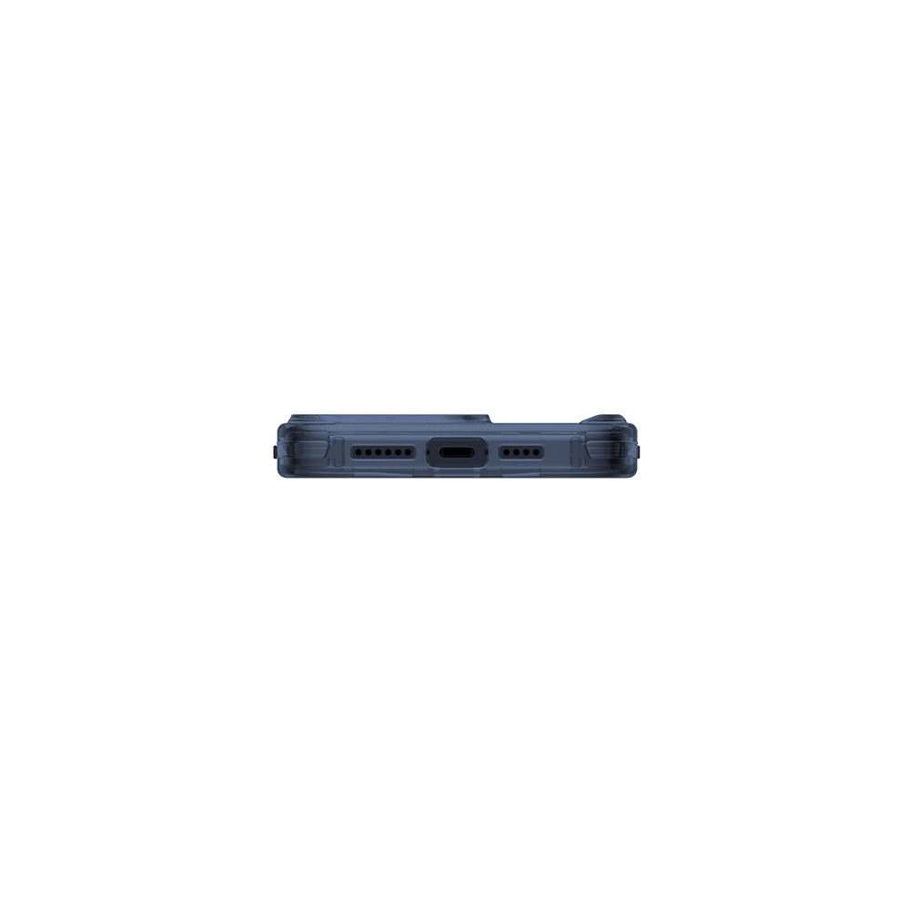 Apple iPhone 15 Pro Max Kılıf SkinArma Şeffaf Airbag Tasarımlı M-safe Şarj Özellikli Saido Kapak
