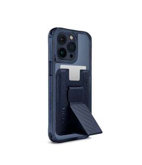 Apple iPhone 15 Pro Max Kılıf SkinArma Şeffaf M-safe Şarj Özellikli Kado Kartlıklı Saido Kapak