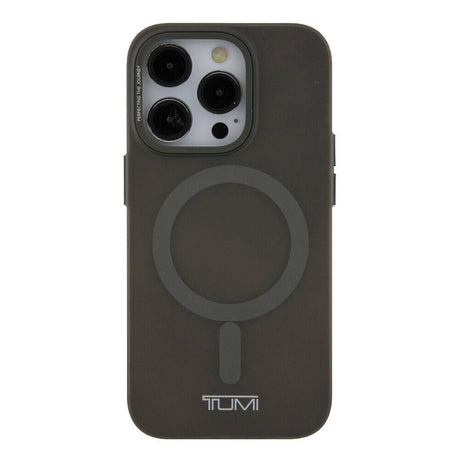 Apple iPhone 15 Pro Max Kılıf TUMI Orjinal Lisanslı M-safe Şarj Özellikli Buzlu Mat Kapak