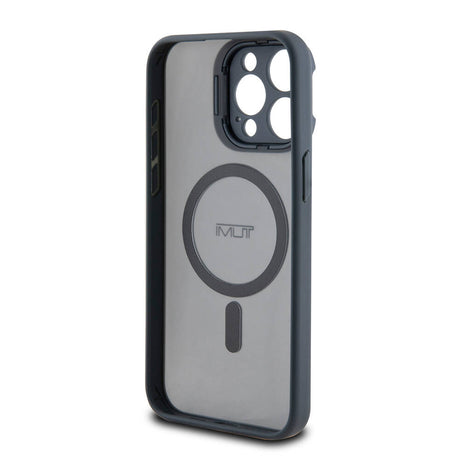 Apple iPhone 15 Pro Max Kılıf TUMI Orjinal Lisanslı M-safe Şarj Özellikli Kamera Standlı Buzlu Mat Kapak