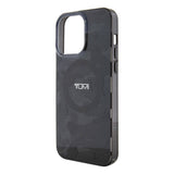 Apple iPhone 15 Pro Max Kılıf TUMI Orjinal Lisanslı M-safe Şarj Özellikli PC TPU Çift Katmanlı Kamuflaj Desenli Kapak