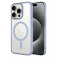 Apple iPhone 15 Pro Max Kılıf Wireless Şarj Özellikli Sert PC Zore Mat Riksos M-safe Kapak