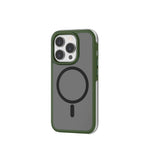 Apple iPhone 15 Pro Max Kılıf Wiwu ZKK-012 M-safe Şarj Özellikli Air Cushion Kapak