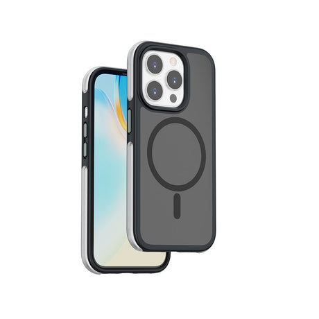 Apple iPhone 15 Pro Max Kılıf Wiwu ZKK-012 M-safe Şarj Özellikli Air Cushion Kapak
