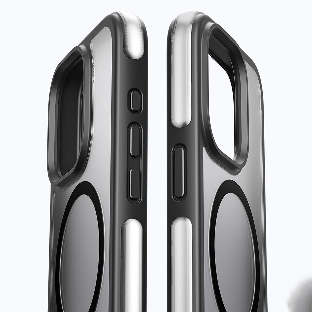 Apple iPhone 15 Pro Max Kılıf Wiwu ZKK-012 M-safe Şarj Özellikli Air Cushion Kapak