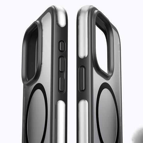 Apple iPhone 15 Pro Max Kılıf Wiwu ZKK-012 M-safe Şarj Özellikli Air Cushion Kapak