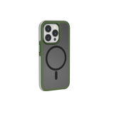 Apple iPhone 15 Pro Max Kılıf Wiwu ZKK-012 M-safe Şarj Özellikli Air Cushion Kapak