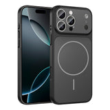 Apple iPhone 15 Pro Max Kılıf Zore M-Safe Şarj Özellikli Kamera Korumalı Formen Kapak