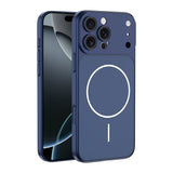 Apple iPhone 15 Pro Max Kılıf Zore M-Safe Şarj Özellikli Kamera Korumalı Spark Kapak