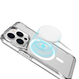 Apple iPhone 15 Pro Max Kılıf Zore M-safe Şarj Özellikli T-Max M-safe Kapak