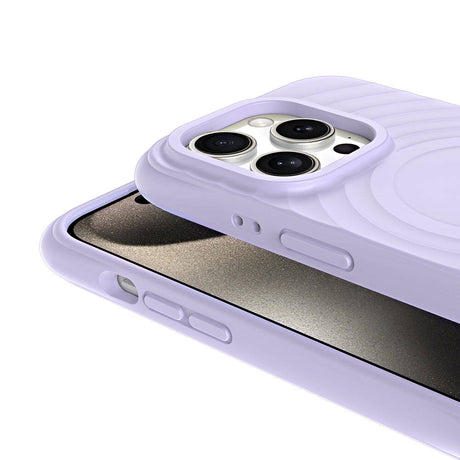 Apple iPhone 15 Pro Max M-safe Şarj Özellikli Airbagli Mat Görünümlü Zore Hepi Kapak