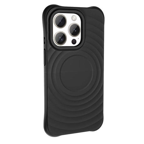 Apple iPhone 15 Pro Max M-safe Şarj Özellikli Airbagli Mat Görünümlü Zore Hepi Kapak