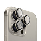 Apple iPhone 15 Pro Max Wiwu LG-003 Lens Guard Çizilmeye Karşı Dayanıklı Safir Kamera Lens Koruyucu