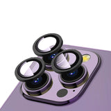 Apple iPhone 15 Pro Max Zore CL-12 Premium Safir Parmak İzi Bırakmayan Anti-Reflective Kamera Lens Koruyucu