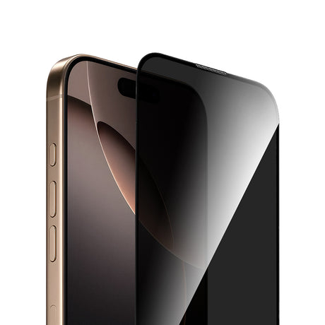 Apple iPhone 15 Wiwu GT-021 Titan Guard Serisi Şok Emici Hibrit Polimer Privacy Ekran Koruyucu Film + Kolay Uygulama Aparatı