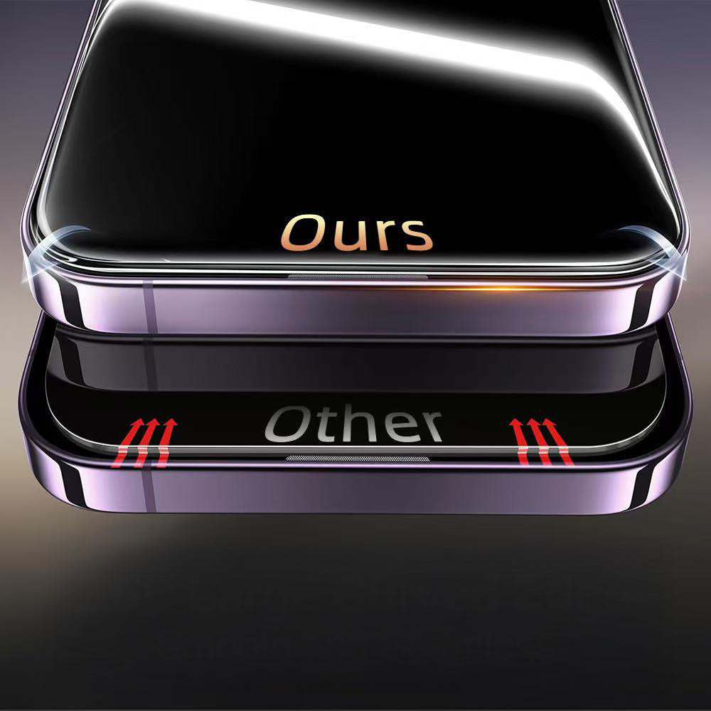 Apple iPhone 15 Zore 2.5D Oliv HD Temperli Cam Ekran Koruyucu + Kolay Uygulama Aparatı