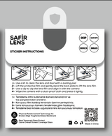 Apple iPhone 15 Zore CL-11 Safir Parmak İzi Bırakmayan Anti-Reflective Kamera Lens Koruyucu