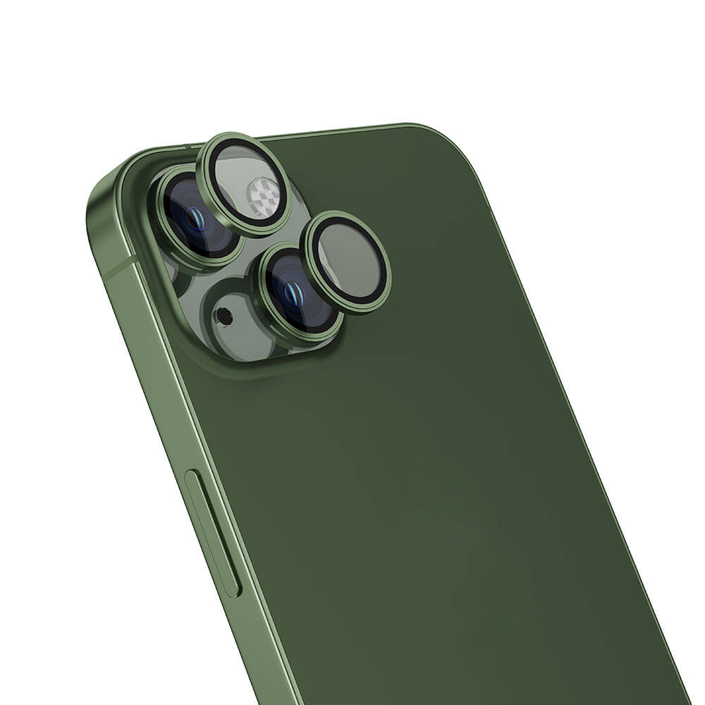 Apple iPhone 15 Zore Safir CL-15 Parmak İzi Bırakmayan Anti-Reflective Kamera Lens Koruyucu