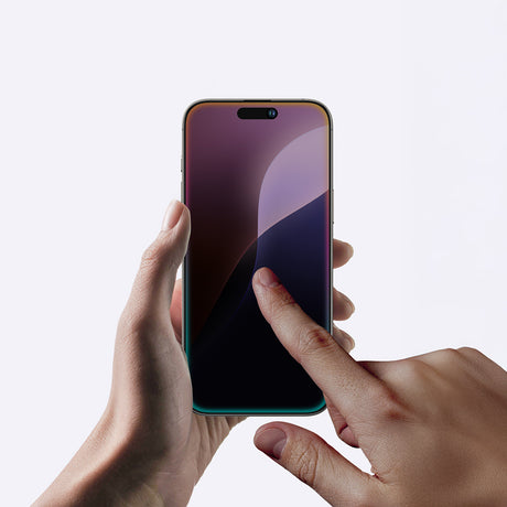 Apple iPhone 16 Amazingthing Radix Privacy Parmak İzi Bırakmayan Temperli Cam Ekran Koruyucu